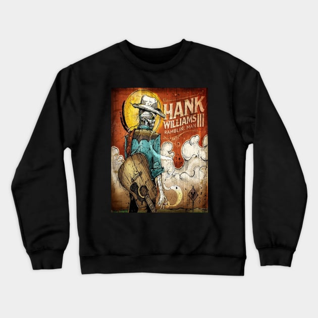 Ramblin' Man Crewneck Sweatshirt by Missgrace